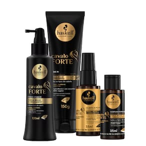 Kit Cavalo Forte Complexo + Selante + Leave-in + Tonico