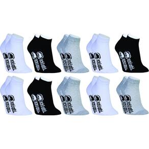 Kit 10 Meias Cano Curto Unisex Adulto Ecko Ulntd