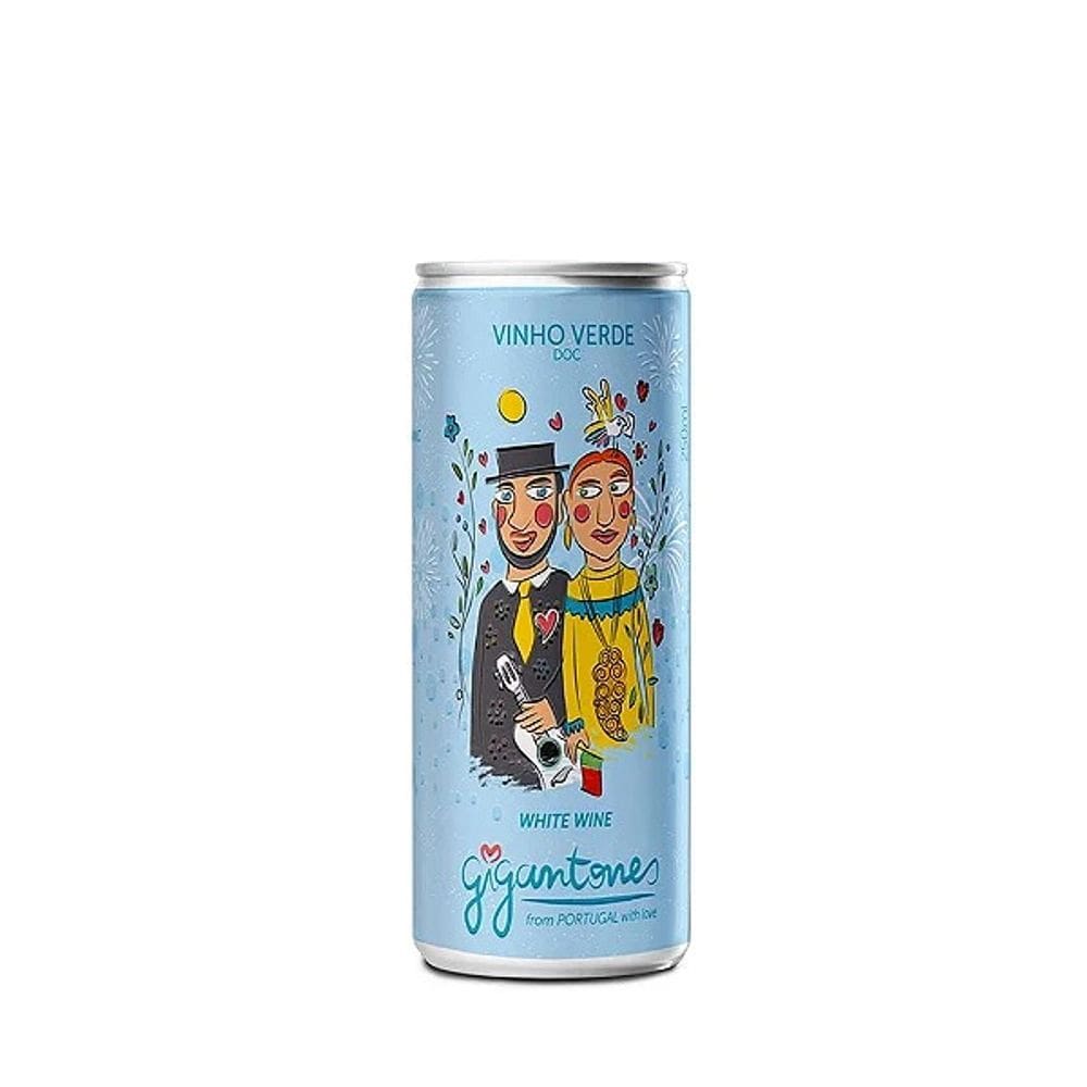Vinho em Lata Branco Gigantones 250Ml