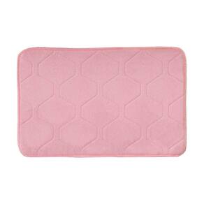 Tapete De Banheiro Touch 04 Rosa 0,60x0,80m - Edantex