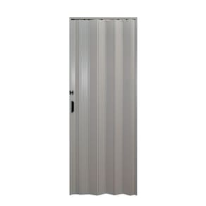 Porta Sanfonada de Pvc Belplast 100 X 210cm Cinza