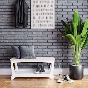 Sapateira para Quarto 100cm Chad 100% Mdf Branco