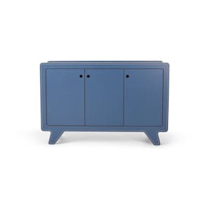 Buffet para Sala de Jantar 3 Portas James Azul
