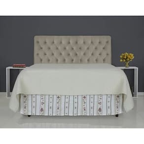 Cabeceira de Cama Box Casal Queen 158cm Pádua Marrom