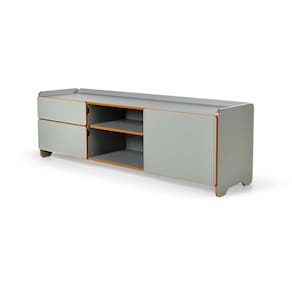 Rack para Sala de Estar para Tv até 75 Polegadas Flea Verde