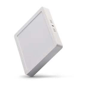 Painel Led Eco Branco Sobrepor 12w Quadrado 4000k 100-240v Black+decker