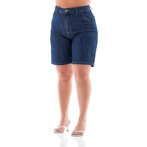 Jorts Jeans Feminino Arauto Mom Premium Denim
