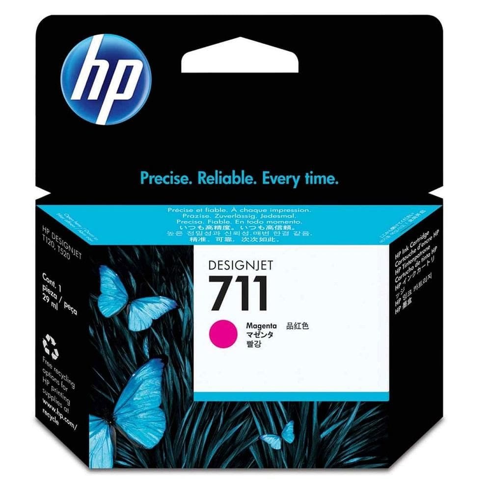 Cartucho HP CZ131AB nº 711 magenta 29ml  HP