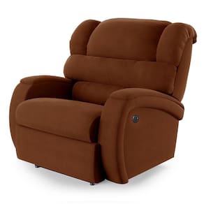 Poltrona Do Papai Reclinável Napoli Controle Power Elétrico Usb Vel Terracot Fh1