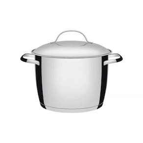 Caldeirão Tramontina Allegra Em Aço Inox Com Fundo Triplo 24 Cm 7,5 L Tramontina