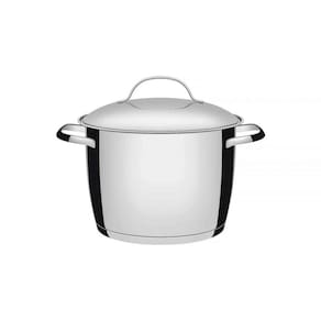 Caldeirão Tramontina Allegra Em Aço Inox Com Fundo Triplo 22 Cm 5,5 L Tramontina
