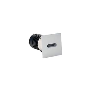 Spot De Embutir Nordecor Domy Ini Mini Quadrado Led Alto Irc 90 1w Bivolt Branco 3000k Luz Amarela 6522