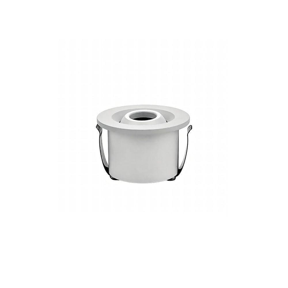 Spot De Embutir Nordecor Ollo Mini Redondo Led Alto Irc 90 1w Bivolt Branco 3000k Luz Amarela 6540