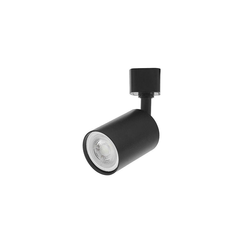 Spot Direcionável Para Trilho Eletrificado Nordecor Holzi Mr16 Gu10 Bivolt Preto 6610