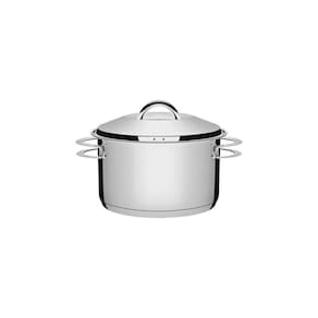 Caçarola Tramontina Solar Funda Em Aço Inox Fundo Triplo Com Tampa E Alças 16 Cm 1,8 L Tramontina