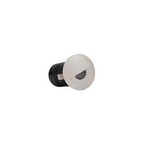 Balizador Nordecor Mini Romi Redondo De Embutir Alto Irc 90 Led 1w Bivolt Branco 3000k Luz Amarela