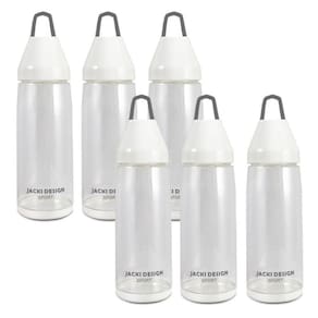 Kit De 6 Peças Garrafa 650ml Jacki Design Branco