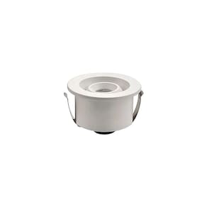 Spot De Embutir Nordecor Ollo Mini Redondo Led Alto Irc 90 3w Bivolt Branco 3000k Luz Amarela 6542