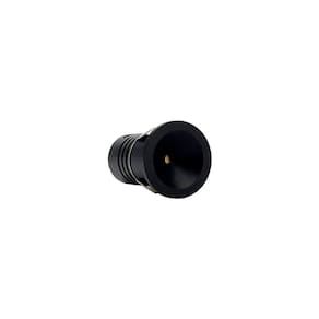 Spot De Embutir Nordecor Auko Ono Mini Redondo Led Alto Irc 90 1w Bivolt Preto 3000k Luz Amarela 6533
