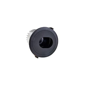 Spot De Embutir Nordecor Mayn Redondo Led Alto Irc 97 10w Bivolt Preto 2700k Luz Amarela 6511