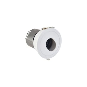 Spot De Embutir Nordecor Zaon Redondo Led Alto Irc 97 10w Bivolt Branco 2700k Luz Amarela 6514