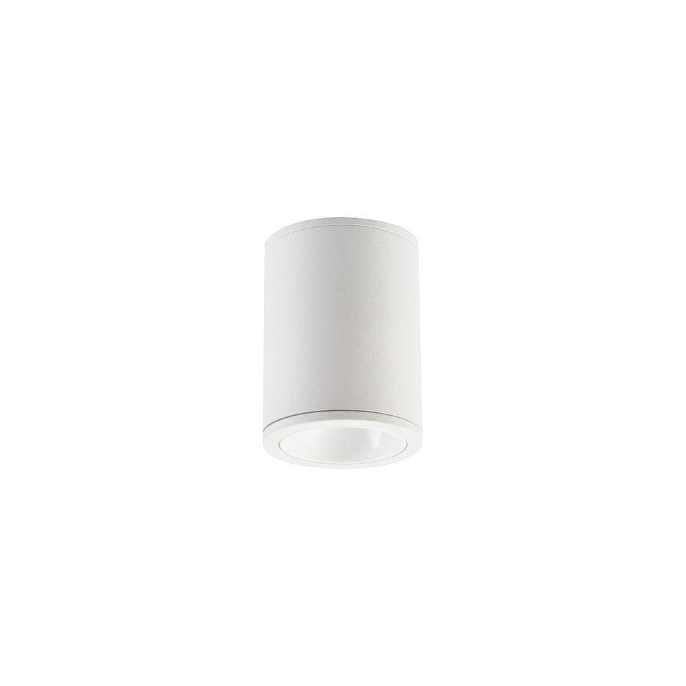 Spot De Sobrepor Nordecor Klor Mini Redondo Led 3w Bivolt Branco 3000k Luz Amarela 6589