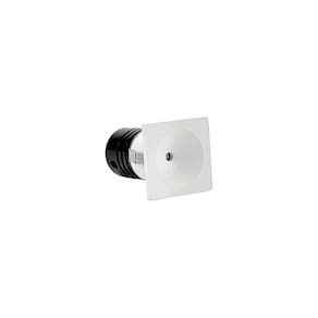 Spot De Embutir Nordecor Auko Ono Mini Quadrado Led Alto Irc 90 1w Bivolt Branco 3000k Luz Amarela 6534