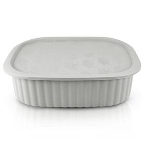 Organizador De Gavetas, Meias, Calcinhas, Bijuterias C- 15 Divisórias Linha Loft Cinza
