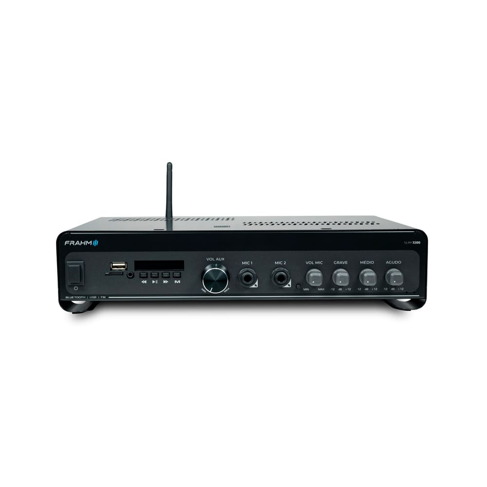 Amplificador Frahm Slim 3200 G5 Optical Bluetooth