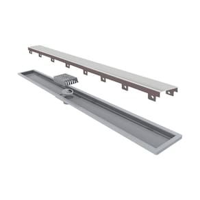 Ralo Linear Elleve Royal 8604 70cm Com Tampa Inox Inox 8604
