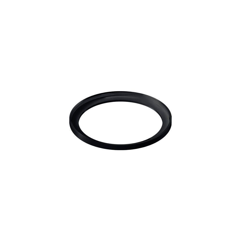 Porta Grelha Linear Elleve Redondo 4184 10x10 Black Matte