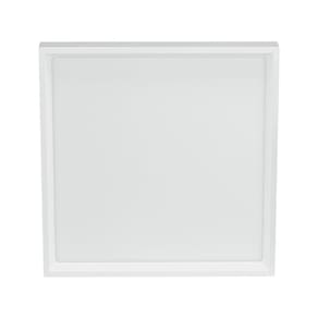 Painel De Led Stella Quadrado Deep De Sobrepor Recuado 28w Bivolt Branco 4000k Luz Neutra