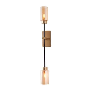 Arandela Nordecor Tosh G9 Bivolt Dourado-preto