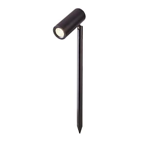 Espeto Para Jardim Nordecor Daya 6594 Led 10w Bivolt Preto 3000k Luz Amarela