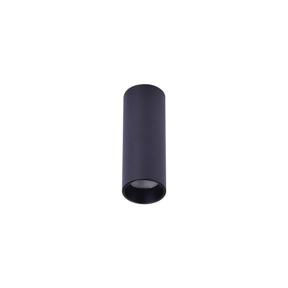 Spot De Sobrepor Nordecor Kona Led Alto Irc 97 3w Bivolt Preto 2700k Luz Amarela