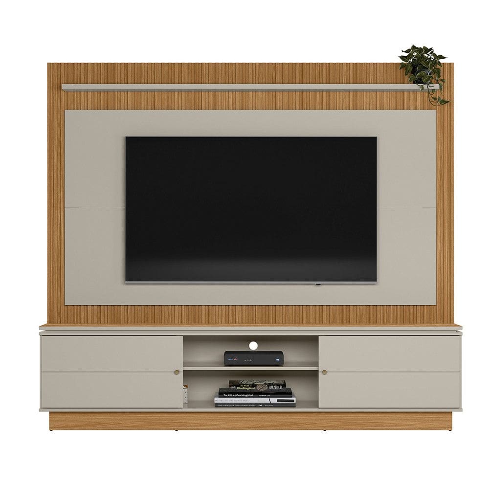 Estante Home para TV 75 polegadas Ripado Guararapes Linea Brasil