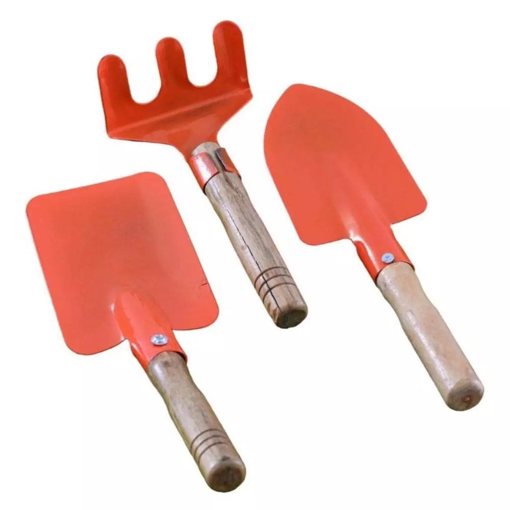 Kit para Jardinagem com 3 Peças (Ideal Para Jardim Poda Plantação Horta)