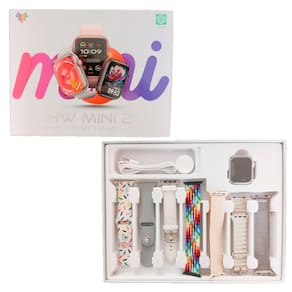 Smartwatch Hw Mini 2 Serie 9 Chat GPT 41mm 7 Pulseiras NFC