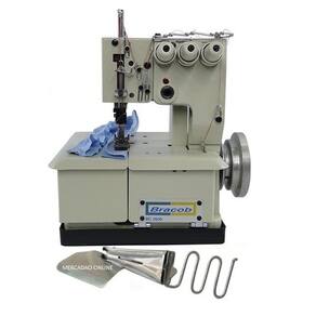 Galoneira 3 Agulhas Semi Industrial C/ Motor + Aparelho Viés