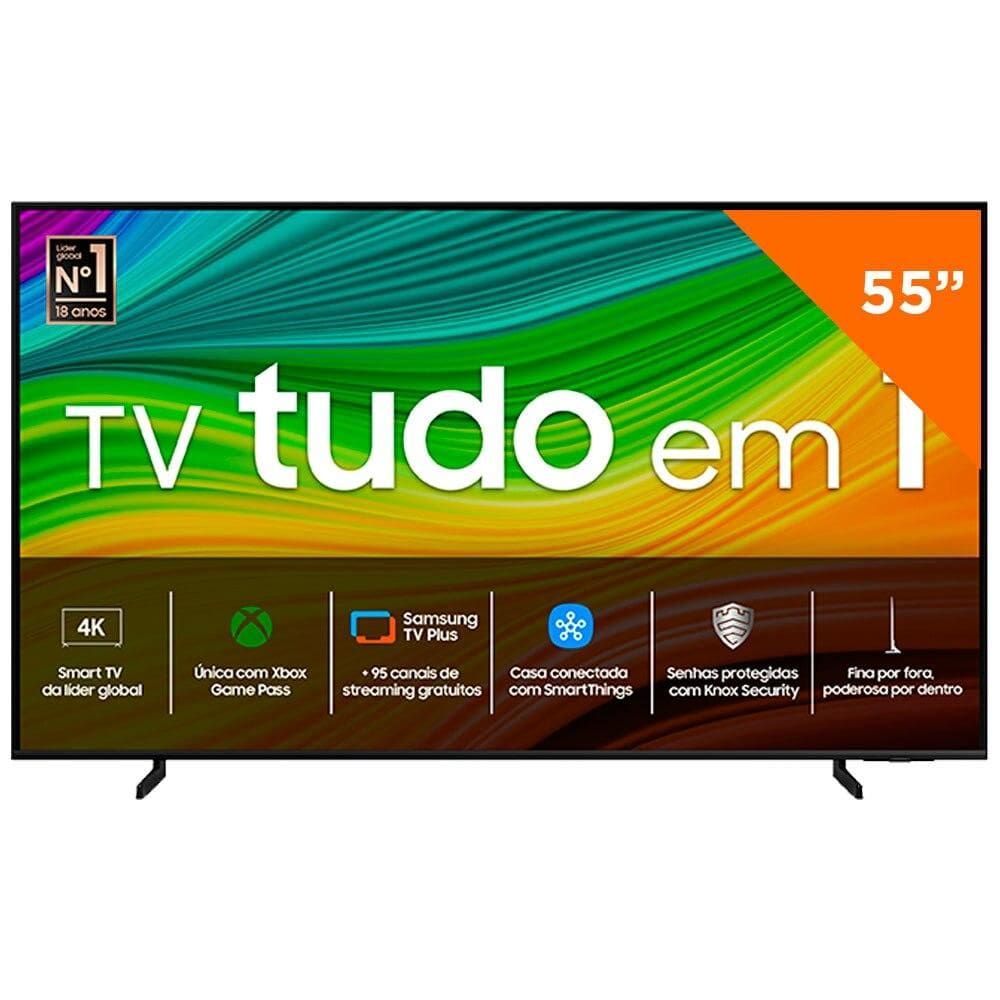 Smart TV Samsung QLED 55 Polegadas 4K com Gaming Hub, QN55Q60DAGXZD