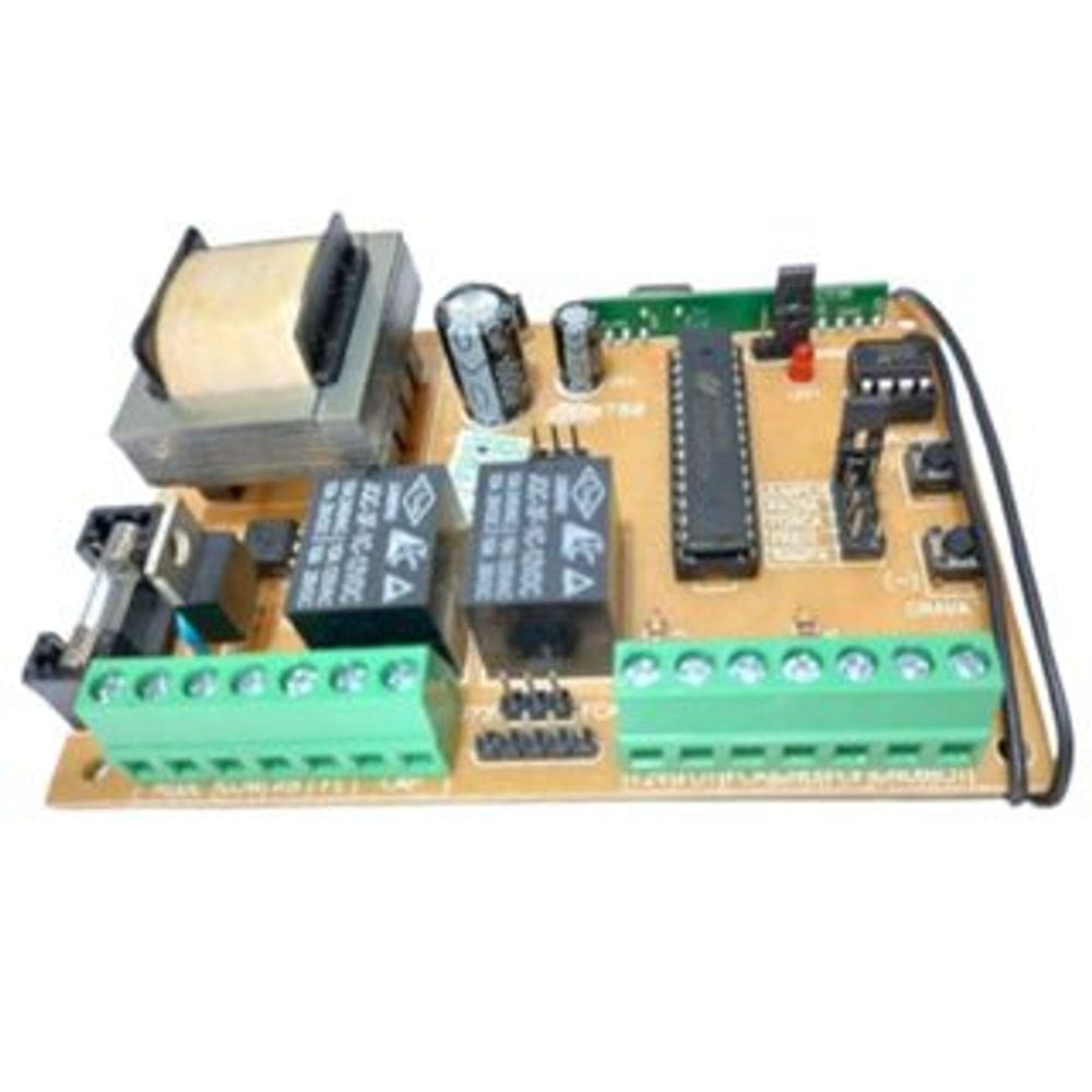 Placa Central Universal Para Motor De Portão Automático Nb76 433mhz com Freio e Rampa para Casa