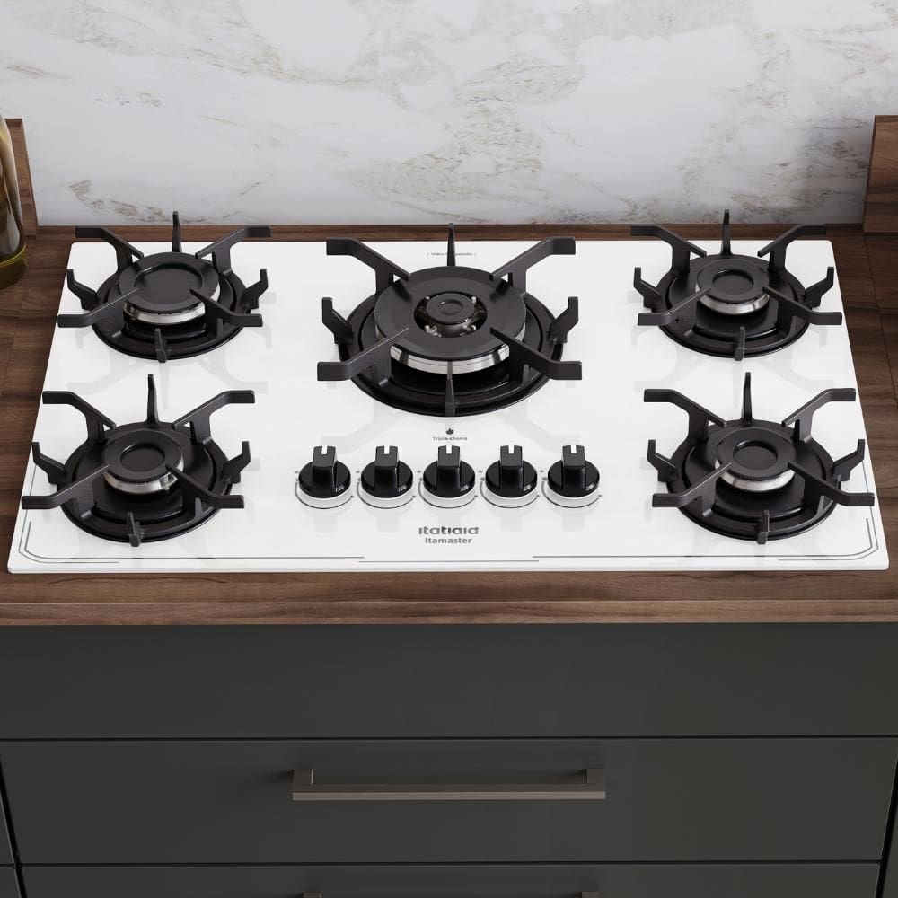 Cooktop Itatiaia Itamaster 5 Bocas - Branco