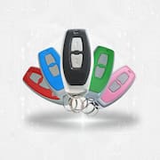 Kit 5 Controle remoto portao garagem (Coloridos Varias Cores ) SLIM 2 BOTOES