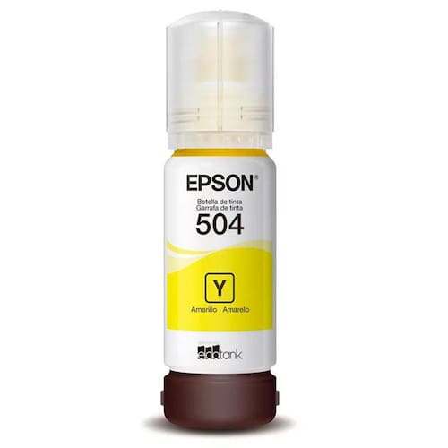 imagem-Refil Epson Ecotank (504) T504420 Amarelo 6000 pags