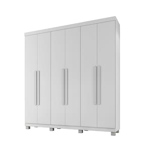Guarda Roupa Milão 6 portas 3 gavetas Benetil