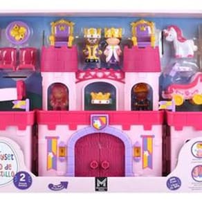 Castelo Mágico Infantil 16 Peças Com Som Reino De Brinquedo