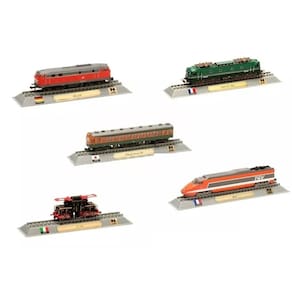 Miniatura locomotivas do mundo 5un