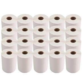 Kit 20 Rolos Etiqueta 10X15 Cm Térmica Serrilha E-Commerce
