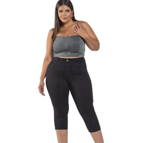 Calça F. Capri Plus Size