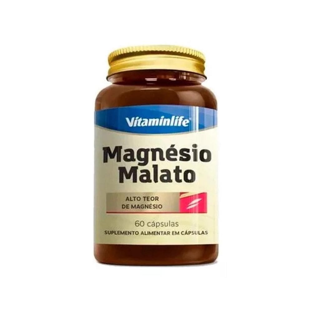 Magnésio Malato 60 Cápsulas Vitaminlife